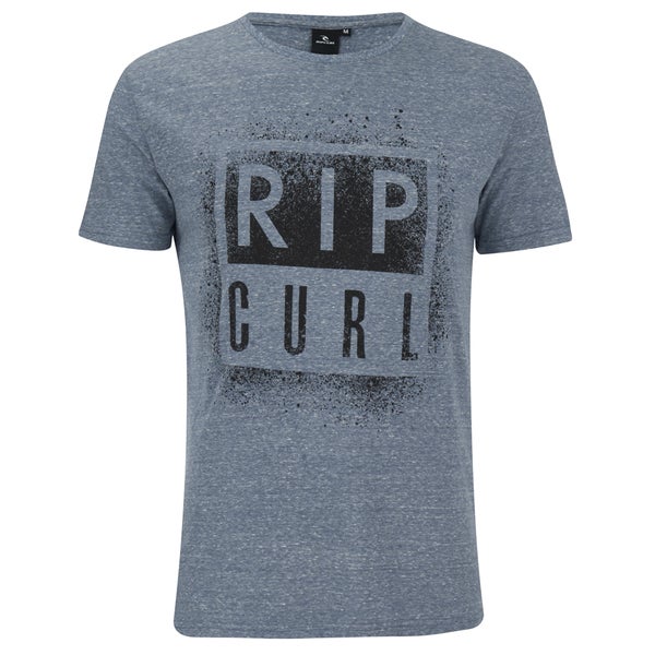 T -Shirt Rip Curl pour Homme Obvious -Océan Moucheté