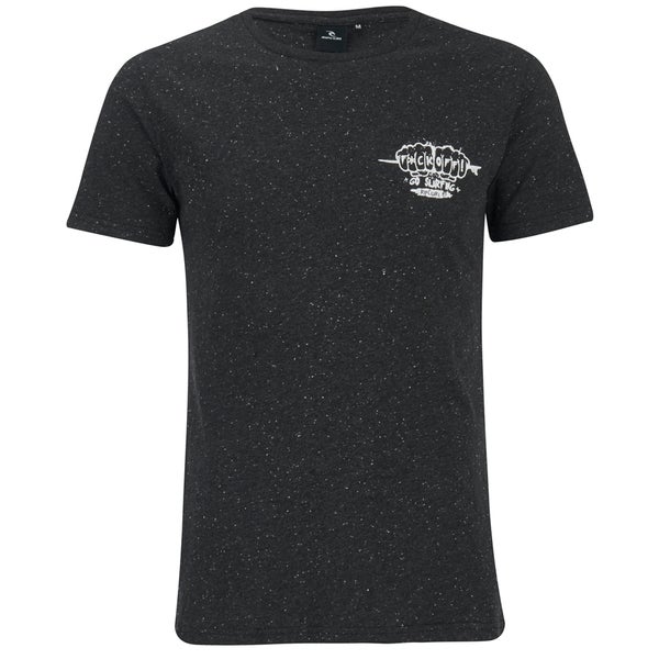 Rip Curl Men's Go Surfing Back Print T-Shirt - Black