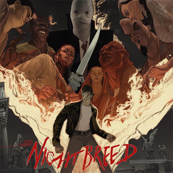 Nightbreed - Original Soundtrack OST - Blood Clot Splatter Coloured Vinyl LP