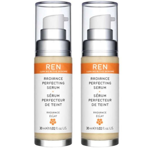 REN Radiance Perfecting Serum 2x 30ml Duo (Worth £70.00)