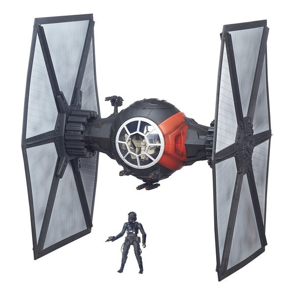 Star Wars The Force Awakens Black Series First Order Special Forces Tie Fighter Starfighter Deluxe 6 Inch Vehicle