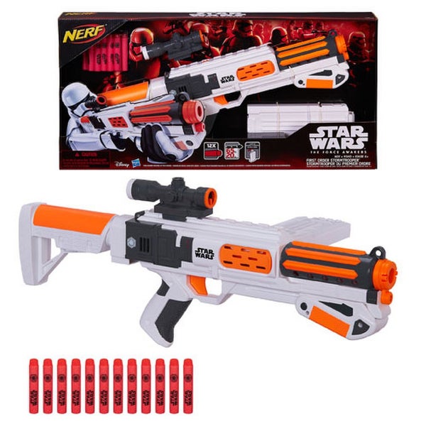 Star Wars The Force Awakens First Order Stormtrooper NERF Rifle