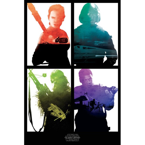 Star Wars: The Force Awakens Rebel Block - 24 x 36 Inches Maxi Poster