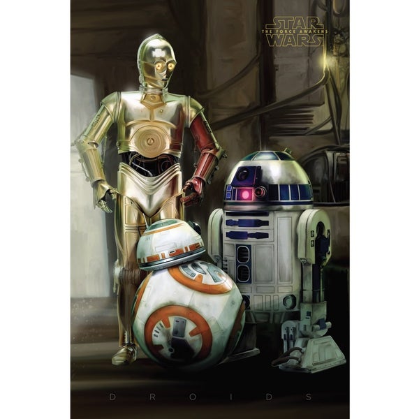 Star Wars: The Force Awakens Droids - 24 x 36 Inches Maxi Poster