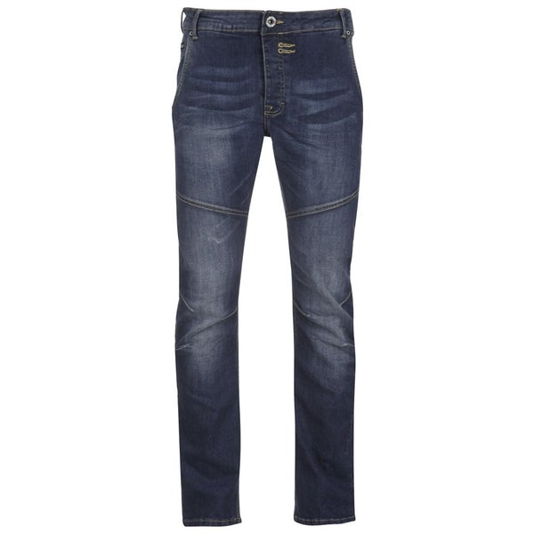 Firetrap Men's Fordwych Straight Fit Jeans - Mid Wash