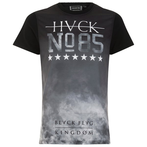 Hack Men's Merwell Smoke T-Shirt - Black