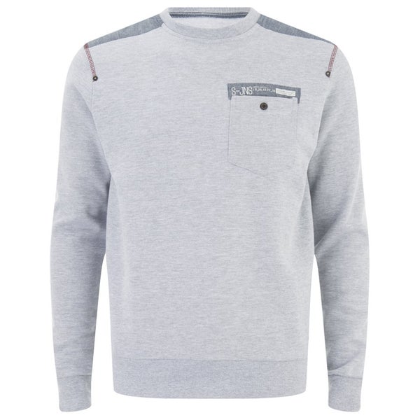 Smith & Jones Men's Smithlands Sweatshirt - Light Grey