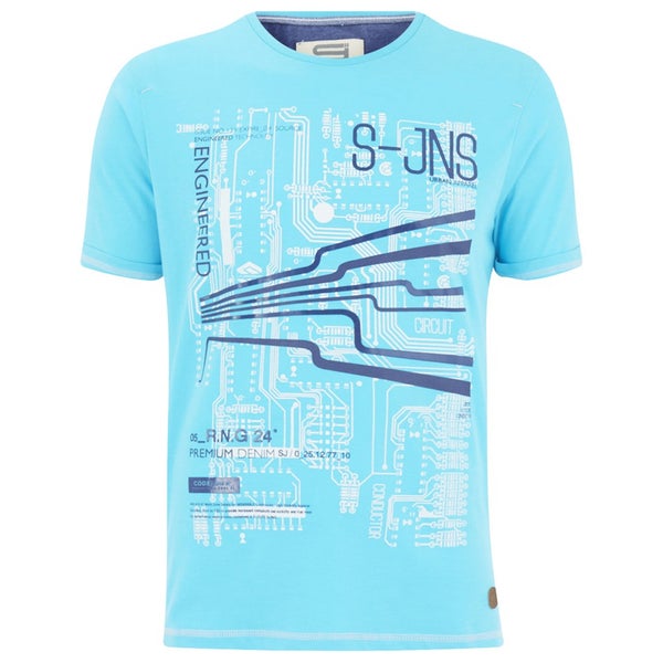 Smith & Jones Men's Dillington Print T-Shirt - Capri