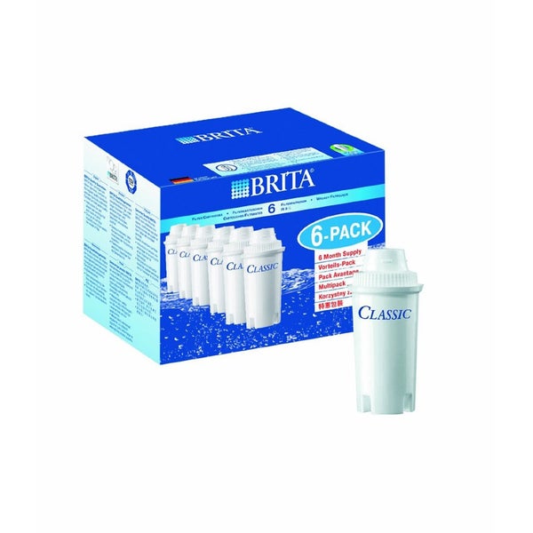 BRITA Classic Water Filter Cartridges (6 Pack)
