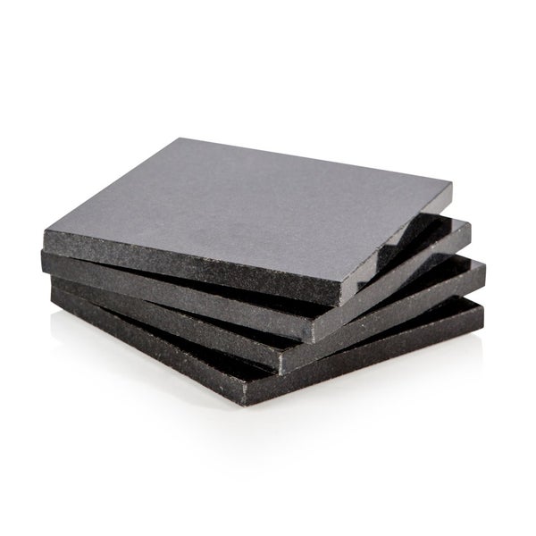 Natural Living 4 Piece Square Granite Coasters