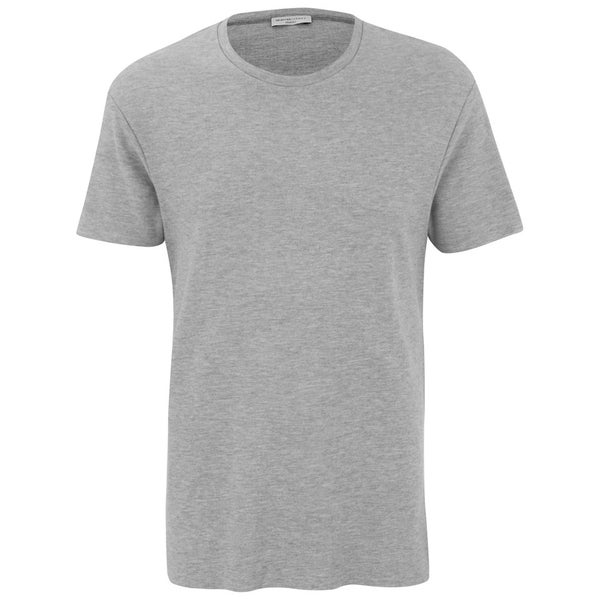 Selected Homme Men's Piers T-Shirt - Light Grey Melange