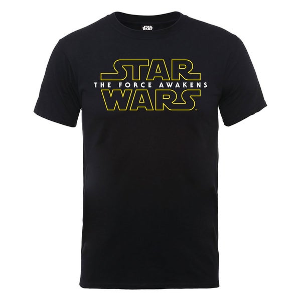 Star Wars Men's The Force Awakens Force Awakens Logo 2 T-Shirt - Black
