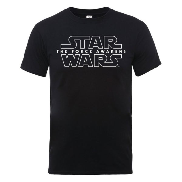 Star Wars Men's The Force Awakens Force Awakens Logo 1 T-Shirt - Black