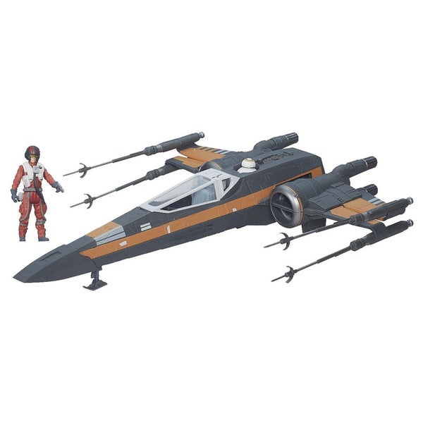Star Wars The Force Awakens Poe Dameron X-wing Fighter Vehicle
