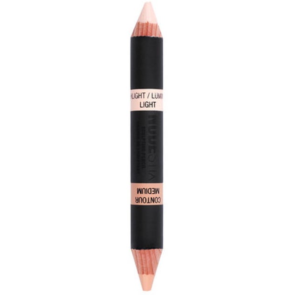 Двусторонний контурный карандаш светлого/среднего оттенка NUDESTIX Sculpting Pencil in Light/Medium