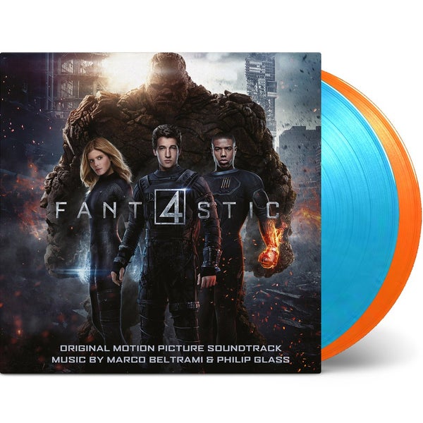 Fantastic Four: The Original Motion Picture Soundtrack OST (2LP) -  Zavvi Exclusive Ltd Edition Vinyl - Thing Edition (500 Worldwide Only)