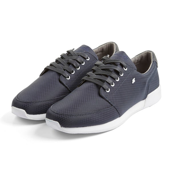 Boxfresh Men's Struct Ripstop Low Top Trainers - Navy/White