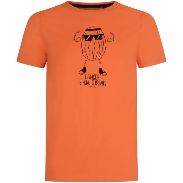 T -Shirt Animal pour Homme Strong Currants -Corail Orange