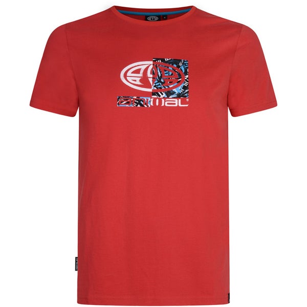 Animal -Homme-T-Shirt "Classico" -Rouge