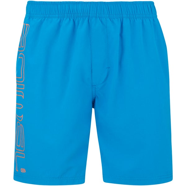 Animal Men's Belos Elasticated Waist Swim Shorts - Kingfisher Blue