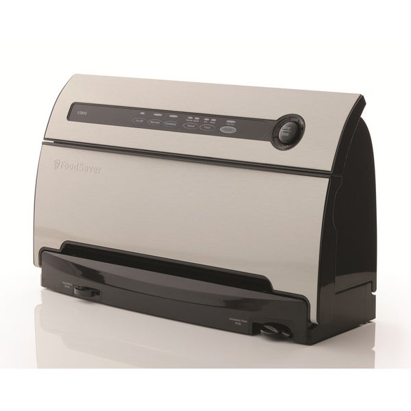 FoodSaver Automated Vacuum Sealer with Integrated Roll Storage