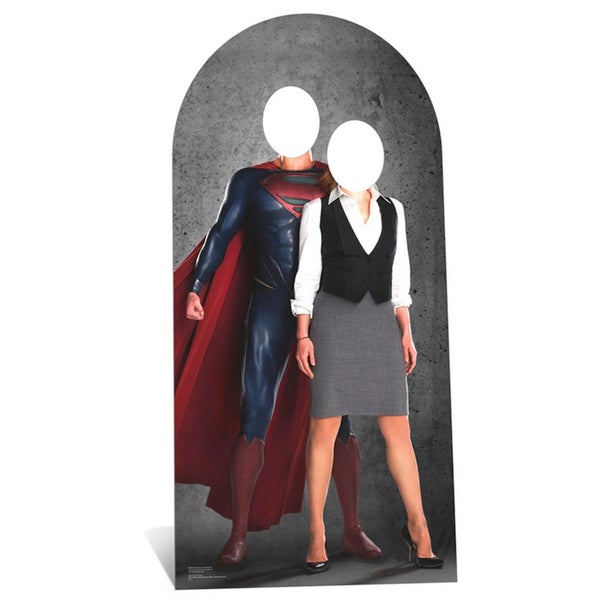 DC Comics Superman And Lois Lane Stand In Cut Out