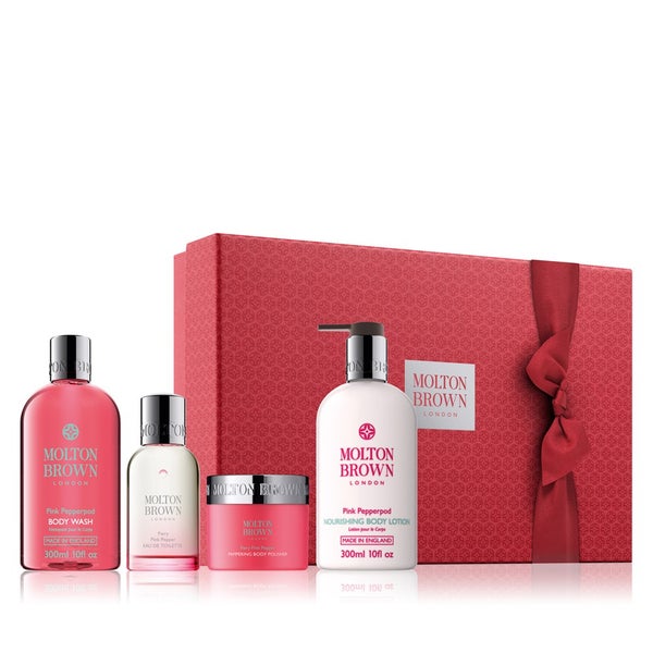 Molton Brown Fiery Pink Pepper Pampering Body Gift Set (Worth £92.00)