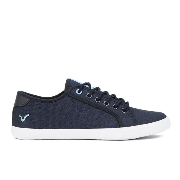Voi Jeans Men's Canton Quilted Trainers - Navy