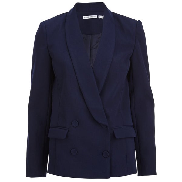 Finders Keepers Women's Song of Freedom Blazer - Navy