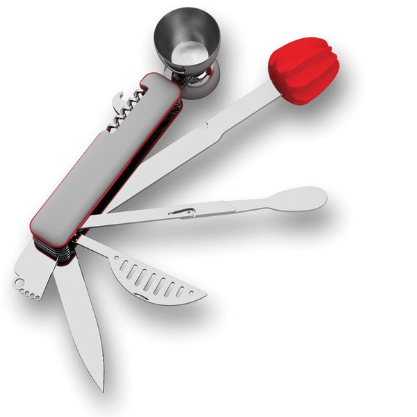 Bar10der 10-in-1 Cocktail Tool - Red