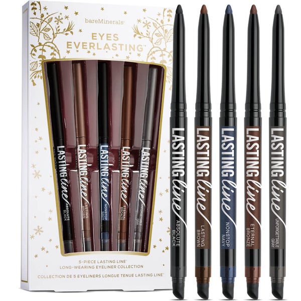 bareMinerals® Eyes Everlasting™ Lasting Liner™ & Round The Clock™ collection crayon de contour des yeux