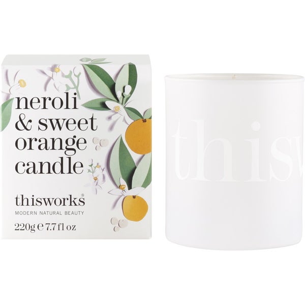 this works Limited Edition Black Spice and Cedar Candle (220g)