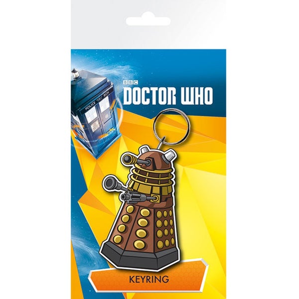 Doctor Who Dalek Illustration - Keychain