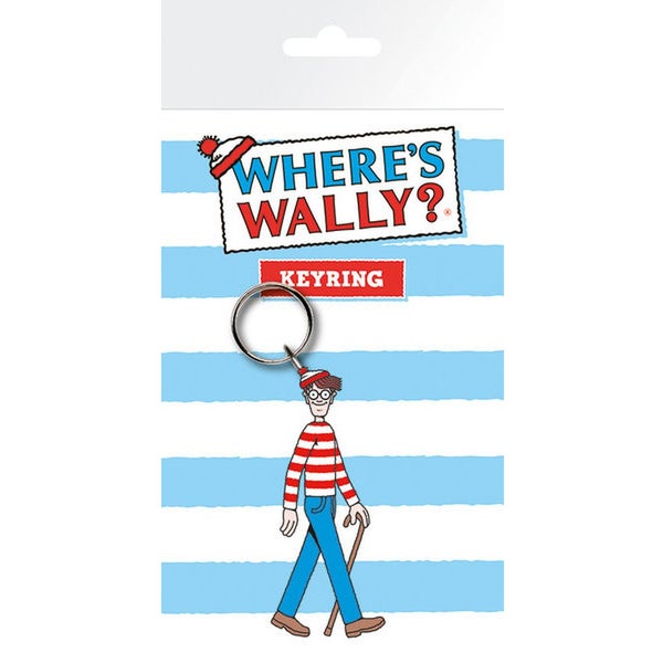 Where's Wally Wally - Keychain