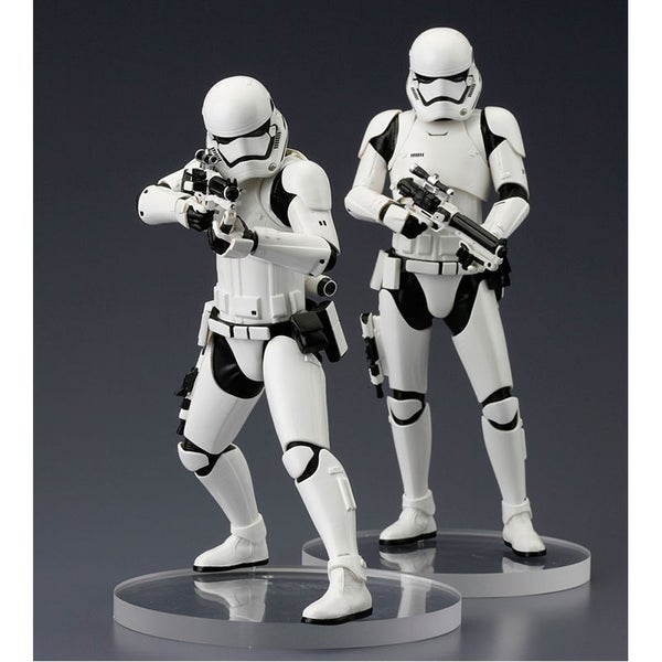 Star Wars Episode VII pack 2 statuettes PVC ARTFX+ First Order Stormtrooper  