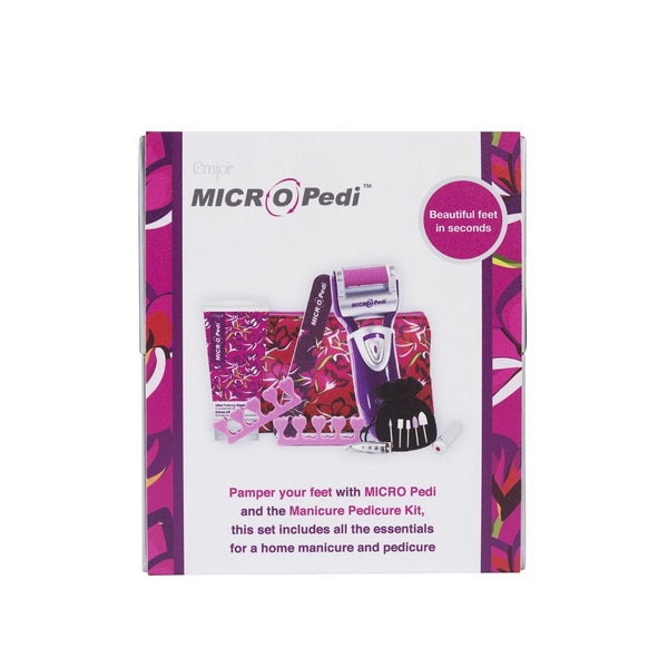 Emjoi MICRO Pedi Gift Set with Manicure/Pedicure Kit(엠조이 마이크로 페디 기프트 세트 위드 매니큐어/페디큐어 키트)