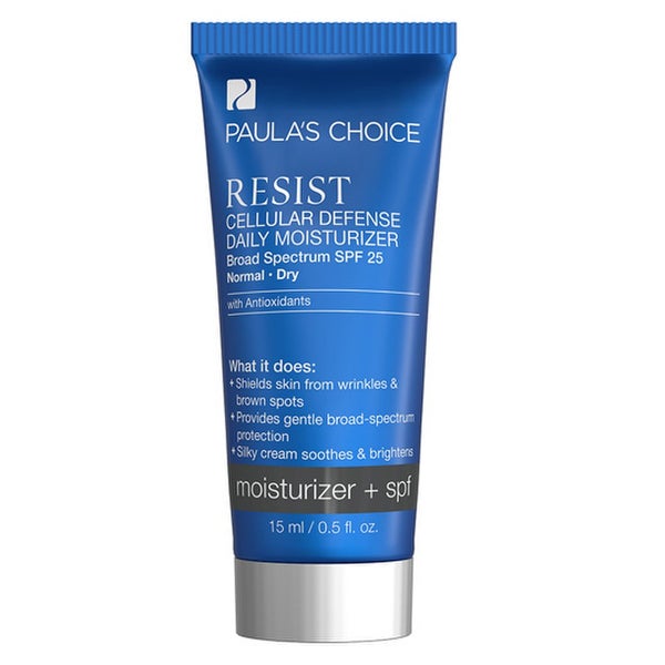 Paula's Choice Resist Cellular Defense Daily Moisturizer SPF 25 - Trial Size (15ml)