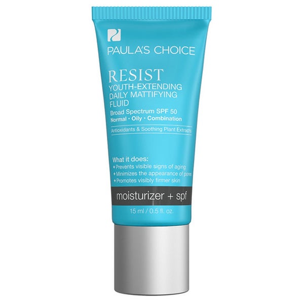 Paula's Choice Resist Youth-Extending Daily Mattifying Fluid SPF 50 - Trial Size (15ml)