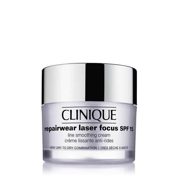 Clinique Repairwear Laser Focus SPF15 Line Smoothing Cream Very Dry to Dry Combination 50ml