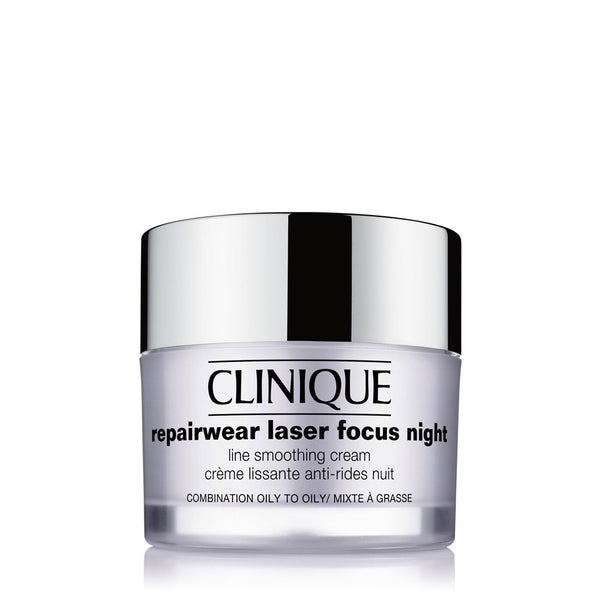 Clinique Repairwear Laser Focus Night Line Smoothing Cream Combination Oily to Oily 50 ml