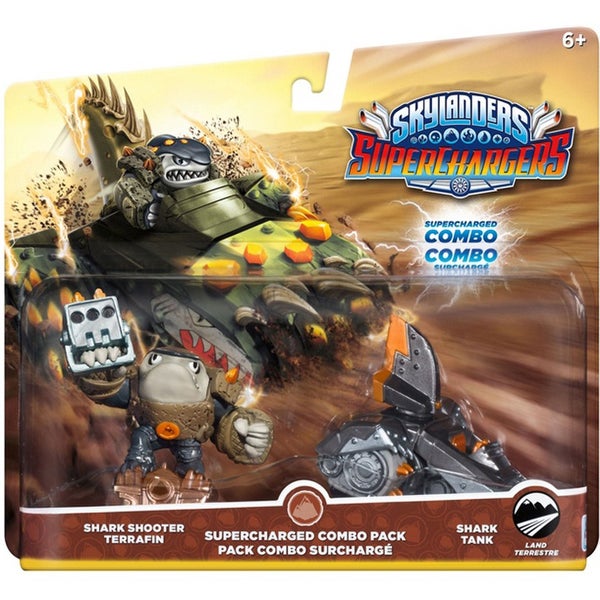 Skylanders Superchargers - Dual Pack One - Shark Shooter Terrifin & Shark Tank