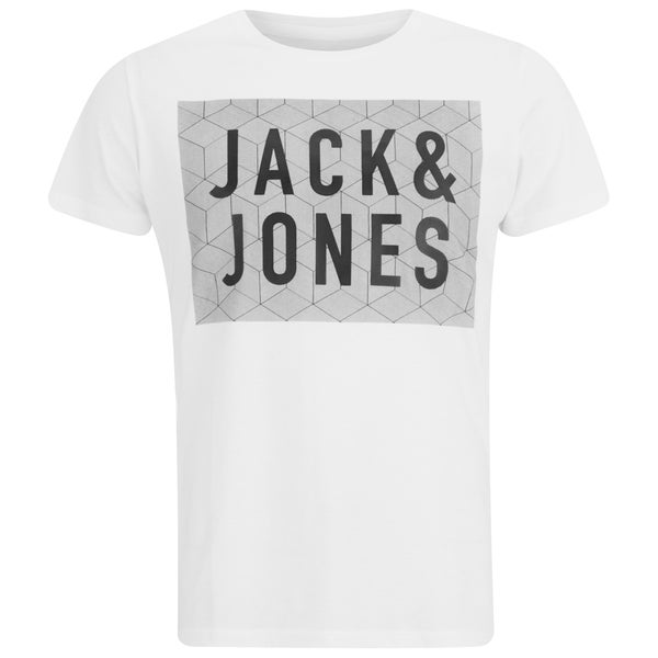 T -Shirt Jack & Jones pour Homme Rider -Blanc