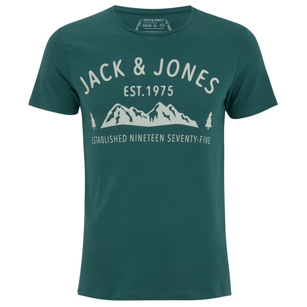 Jack & Jones Men's Axe T-Shirt - Meditteranea
