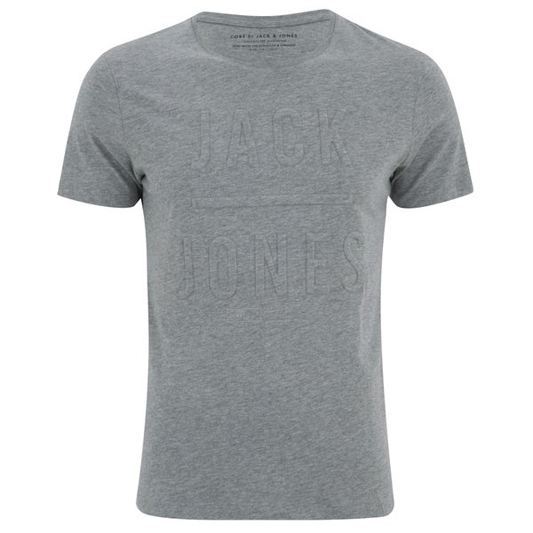 Jack & Jones Men's Gary T-Shirt - Light Grey Melange