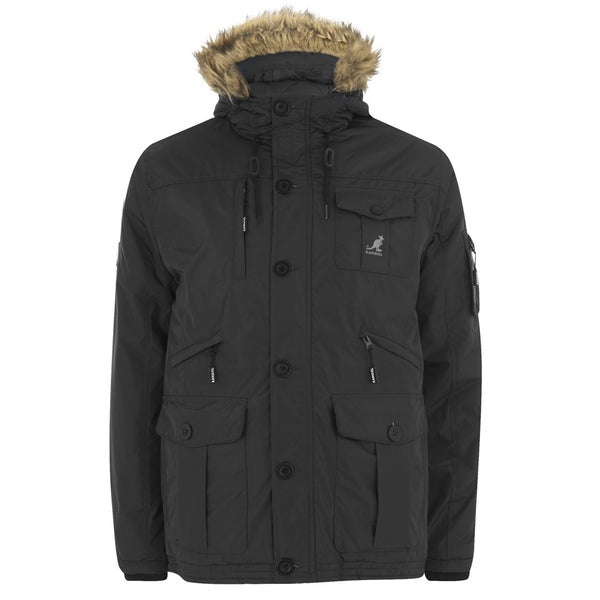 Kangol Men's Hemlock Ripstop Parka - Black
