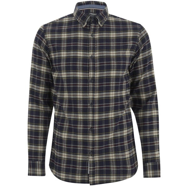 Produkt Men's DEK 84 Flannel Long Sleeved Shirt - Black Navy