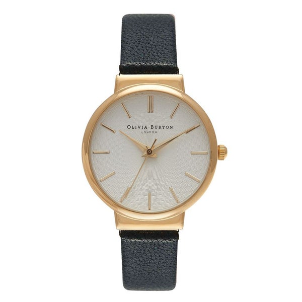Olivia Burton Women's The Hackney Watch - Black/Gold