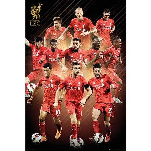 Liverpool Players 15/16 - 24 x 36 Inches Maxi Poster