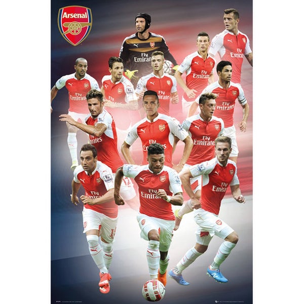 Arsenal Players 15/16 - 24 x 36 Inches Maxi Poster