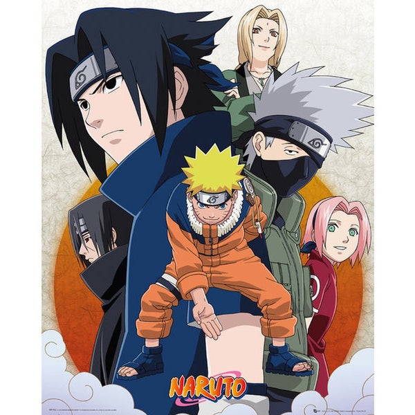 Naruto Clouds - 16 x 20 Inches Mini Poster